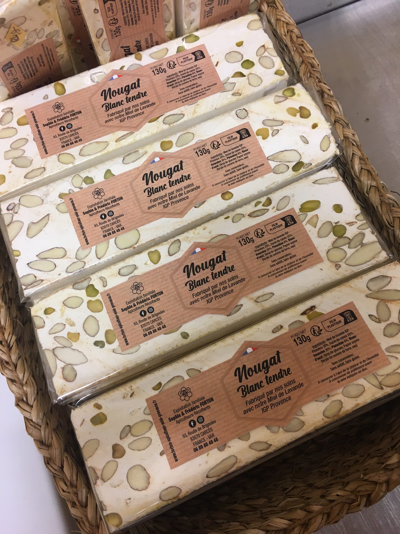 nougat blanc tendre nougat blanc tendre