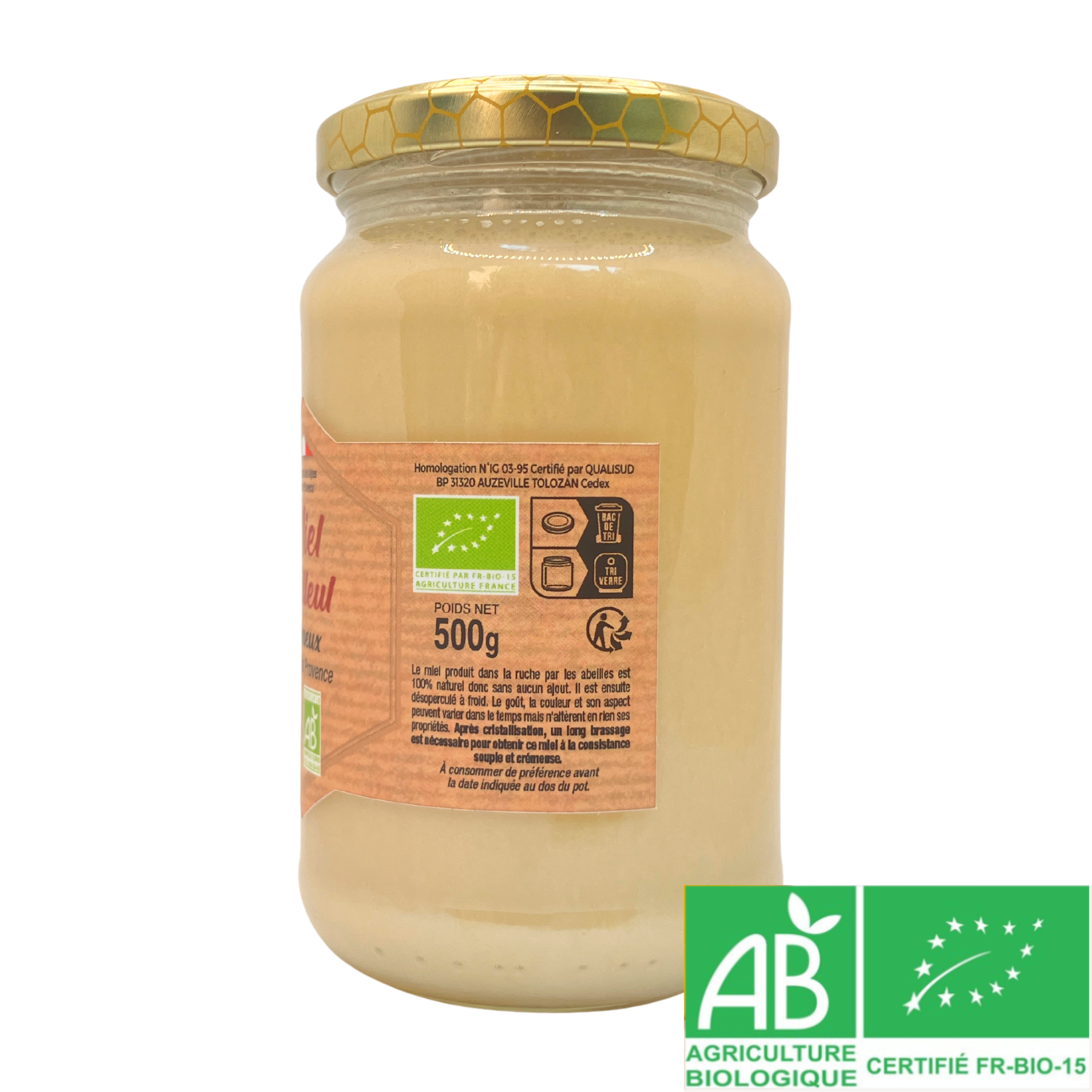 miel tilleul provence bio 500g miel tilleul provence bio 500g